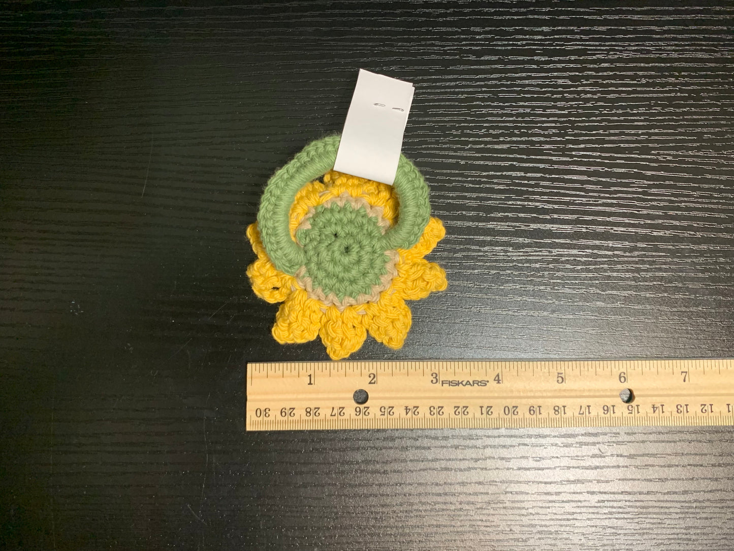 Sunflower Crocheted Hair Ties