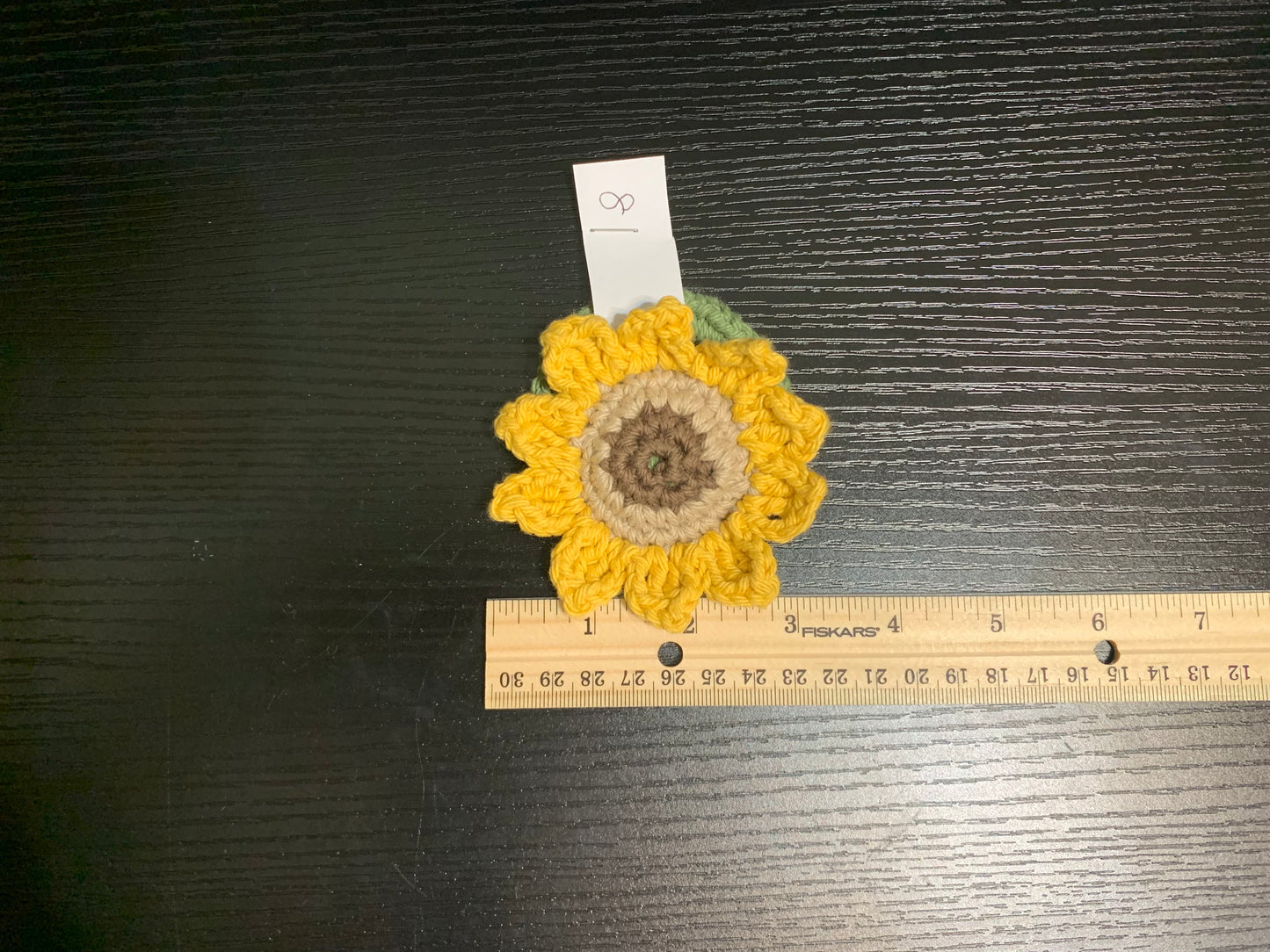 Sunflower Crocheted Hair Ties